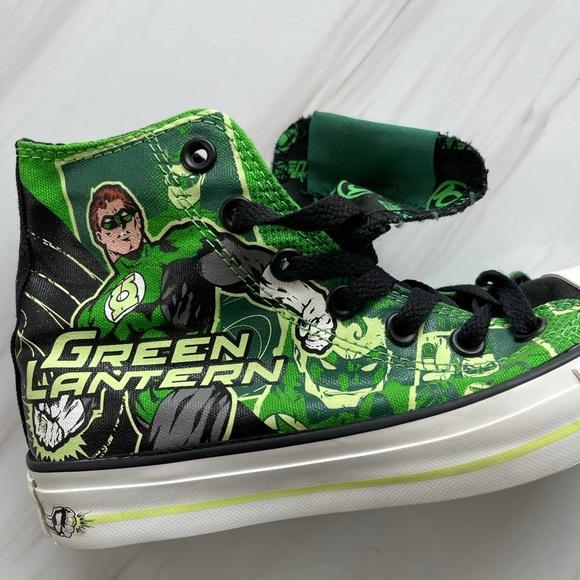 Converse Chuck Taylor DC comic green lantern - Picture 6 of 6